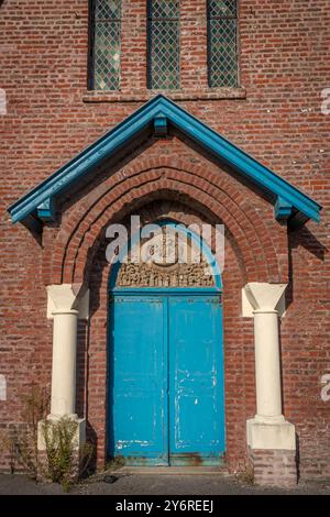 Cayeux-sur-Mer, Frankreich - 09 17 2024: Außenansicht der Seelenkapelle Stockfoto