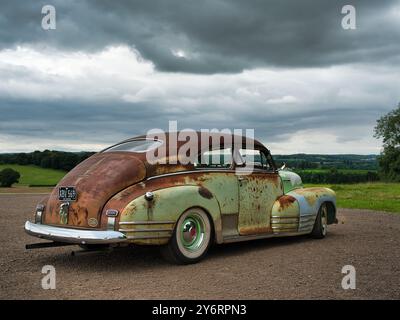 1948 Chevrolet Fleetliner Rattenstange Coupé Stockfoto