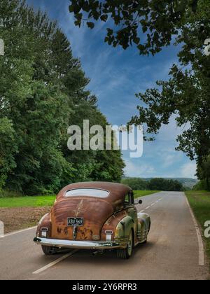 1948 Chevrolet Fleetliner Rattenstange Coupé Stockfoto