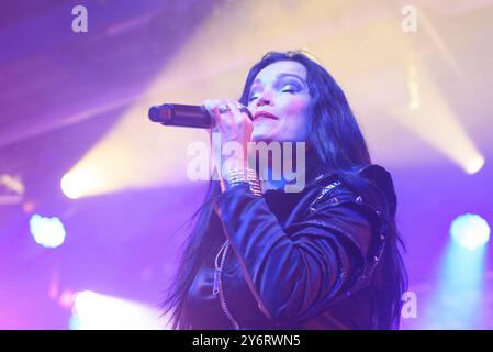 München, Deutschland. September 2024. München, 24. September 2024: Tarja Turunen während der Living the Dream Together Tour 2024 im Backstage Werk München. (Sven Beyrich/SPP) Credit: SPP Sport Press Photo. /Alamy Live News Stockfoto