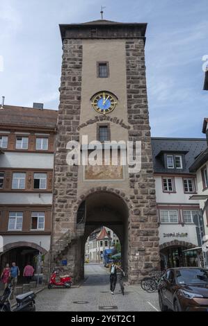 Mittelalterliches Oberes Stadttor, Villingen-Schwenningen, Baden-Württemberg, Deutschland, Europa Stockfoto