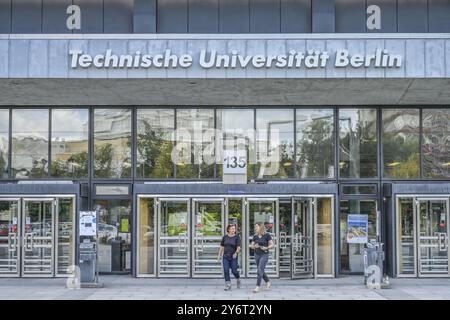 Hauptgebäude, Technische Universität, Straße des 17. Juni, Charlottenburg, Charlottenburg-Wilmersdorf, Berlin, Deutschland, Europa Stockfoto