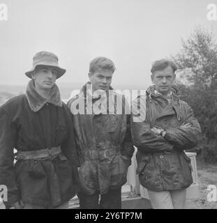 BOTTERILL-BRITISCHE ARMEEMÄNNER TRAINIEREN MIT DER RAF FÜR DIE TRANS-AFRIKA-EXPEDITION A / 27. SEPTEMBER 1961 Stockfoto