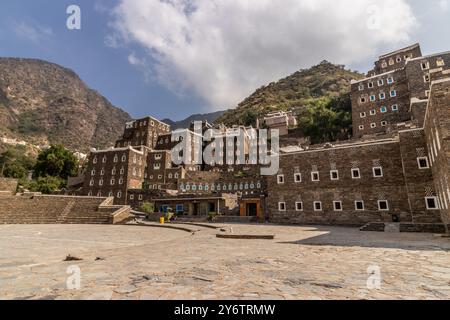 Altes Dorf Rijal Alma, Saudi-Arabien Stockfoto