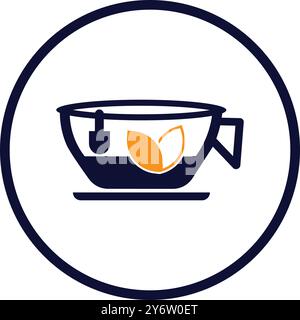 Tee, Tasse, Getränk, Teetasse Symbol Stock Vektor