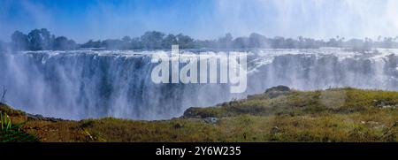 Victoria Falls, UNESCO-Weltkulturerbe im Victoria Falls National Park Stockfoto