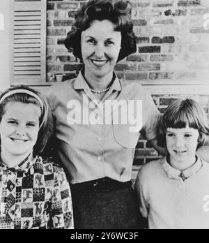 EHEFRAU VON ALAN B SHEPARD – US-AMERIKANISCHER ASTRONAUT 4. MAI 1961 Stockfoto