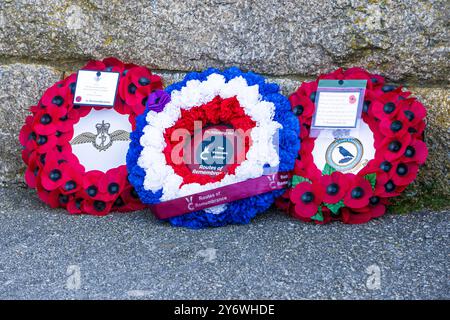 Der 80. Jahrestag des Dam Buster Commander Guy Gibson, der während des Zweiten Weltkriegs als Anführer der Geschwader 617 und Dammbuster ums Leben kam. Stockfoto