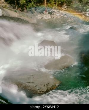 Mist Falls, Bubbs Creek, Paradise Valley, Kings Canyon National Park, Kalifornien Stockfoto