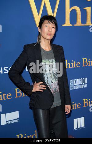 New York, Usa. September 2024. NEW YORK, NEW YORK – 26. SEPTEMBER: Jihae nimmt am 26. September 2024 an der New Yorker Vorführung des Lionsgate „White Bird“ im DGA Theater Teil. Quelle: Ron Adar/Alamy Live News Stockfoto