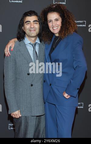 Filmfest Eroeffnung in Hamburg Fatih Akin, Malika Rabahallah, Filmfest Eroeffnung, Cinemaxx Hamburg, 26.09.2024 *** Filmfest Opening in Hamburg Fatih Akin, Malika Rabahallah, Filmfest Opening, Cinemaxx Hamburg, 26 09 2024 Copyright: XEventpressxBecherx Stockfoto