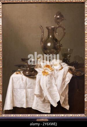 Nature morte à l'aiguière, 1643, Willem Claesz. Heda, (Haarlem, 1596 - Haarlem, 1680), Petit Palais, Kunstmuseum der Stadt Paris, Musée des Beaux-AR Stockfoto