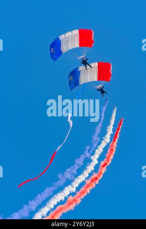 Team Phoenix auf der Air Legend Air Show 2024 in Melun, Frankreich Stockfoto