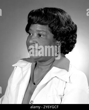 MARY JACKSON (1921–2005) US-amerikanische Mathematikerin und Luft- und Raumfahrtingenieurin bei der NASA im Jahr 1979. Stockfoto