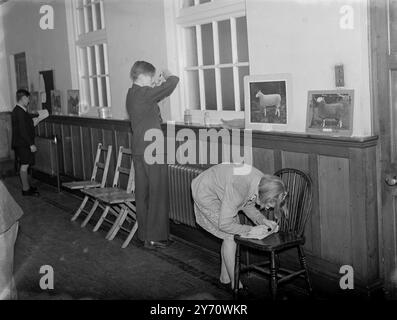 Northants Farmers Wochenschule - Quiz . 1. Januar 1946 Stockfoto