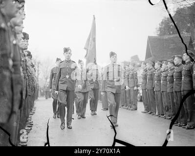 A.T.C. Marching - Crayford 1940 Stockfoto