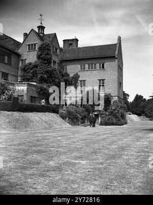 Haus und Grundstück von Chartwell, Familiensitz von Sir Winston Churchill, Westerham, Kent, England 1949 Stockfoto