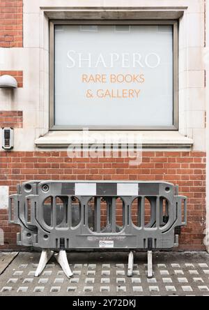 Shapero Rare Books Shop und Galerie, Mayfair, London, England. Stockfoto