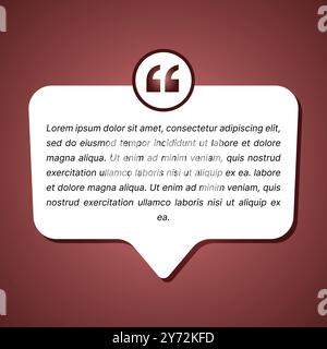 Vorlage Für Angebotskarten – Design Von Erfahrungsberichten – Gestaltung Von Beiträgen In Sozialen Medien Stock Vektor