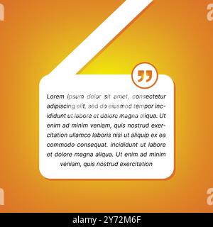 Vorlage Für Angebotskarten – Design Von Erfahrungsberichten – Gestaltung Von Beiträgen In Sozialen Medien Stock Vektor