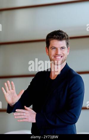 San Sebastian, Spanien. September 2024. Miguel Bernard nimmt am 27. September 2024 beim 72. San Sebastian International Film Festival in San Sebastian, Spanien, Teil. (Foto: COOLMedia/NurPhoto) Credit: NurPhoto SRL/Alamy Live News Stockfoto