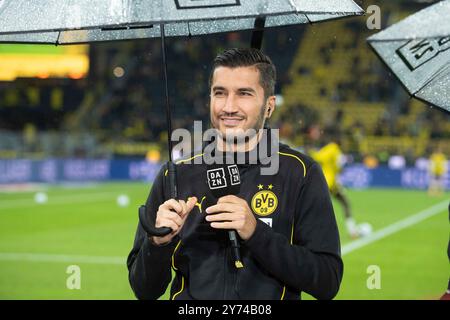 Trainer Nuri SAHIN (DO) Fußball 1. Bundesliga, 5. Spieltag, Borussia Dortmund (DO) - VfL Bochum (BO) 4:2 am 27. September 2024 in Dortmund/Deutschland. #DFL-Vorschriften verbieten die Verwendung von Fotos als Bildsequenzen und/oder Quasi-Video # Stockfoto