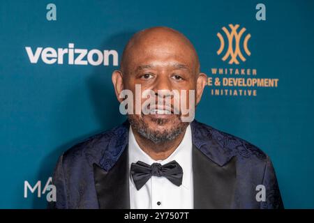 New York, New York, USA. September 2024. (NEU) 2024 Faces of Hope Gala. 27. September 2024, New York, New York, USA: Forest Whitaker nimmt am 27. September 2024 an der 2024 Faces of Hope Gala in Gotham Hall Teil. (Foto: M10s/TheNews2) (Foto: M10s/Thenews2/Zumapress) (Bild: © Ron Adar/TheNEWS2 Via ZUMA Press Wire) NUR ZUR REDAKTIONELLEN VERWENDUNG! Nicht für kommerzielle ZWECKE! Stockfoto