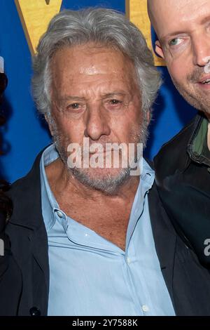 New York, Usa. September 2024. Dustin Hoffman nimmt am 26. September 2024 am DGA Theater in New York Teil. (Foto von Thenews2/NurPhoto) Credit: NurPhoto SRL/Alamy Live News Stockfoto