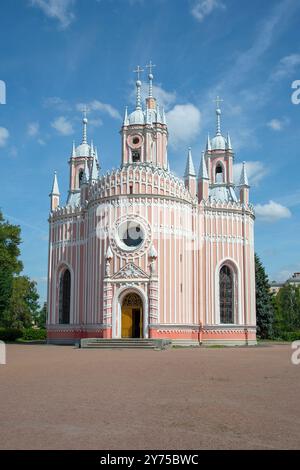 Die Gotische Chesma-Kirche. Sankt Petersburg, Russland Stockfoto