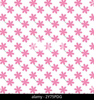 Hintergrundbekleidung mit Blumenmuster und organischem Muster Stock Vektor