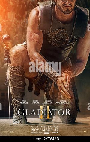 GLADIATOR II (2024), Regie: RIDLEY SCOTT. Quelle: PARAMOUNT PICTURES / Album Stockfoto