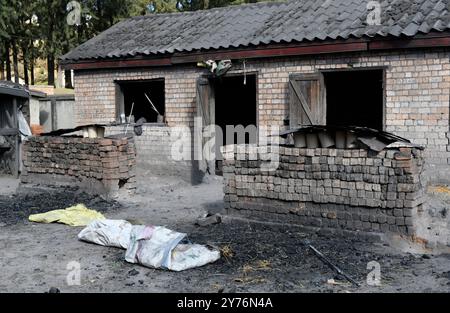 Ambatolampy, handwerkliches Aluminium-Foundery. Central Highlands, Region Vakinankaratra, Madagaskar. Stockfoto