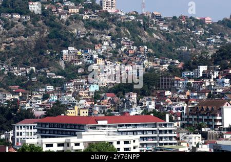 Antananarivo oder Tana (Spitzname) ist die Hauptstadt Madagaskars. Region Analamanga, Madagaskar. Stockfoto