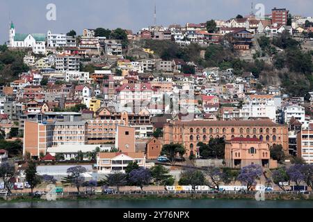 Antananarivo oder Tana (Spitzname) ist die Hauptstadt Madagaskars. Region Analamanga, Madagaskar. Stockfoto