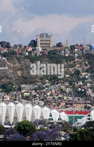 Antananarivo oder Tana (Spitzname) ist die Hauptstadt Madagaskars. Königspalast. Region Analamanga, Madagaskar. Stockfoto