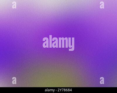Detailreiches Bild mit einer körnigen Textur mit einer Mischung aus violetten und grünen Tönen in hoher Auflösung Stockfoto