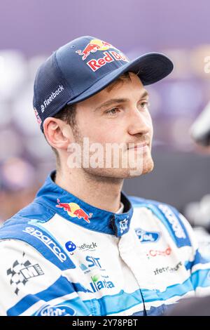 MUNSTER Gregoire, Ford Puma Rally1, Porträt während der Rallye, Chile. , . WRC World Rallye Car Championship, 26. Bis 29. September 2024 in Concepcion, Chile - Foto Nikos Katikis/DPPI Credit: DPPI Media/Alamy Live News Stockfoto