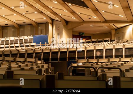 Berlin: Das ICC war eines der größten Konferenzzentren in Deutschland. Er ist seit einigen Jahren leer. Stockfoto