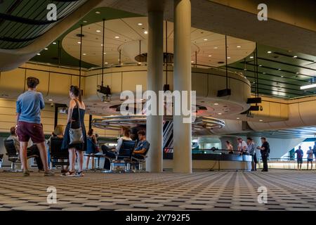 Berlin: Das ICC war eines der größten Konferenzzentren in Deutschland. Er ist seit einigen Jahren leer. Stockfoto