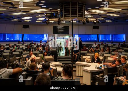 Berlin: Das ICC war eines der größten Konferenzzentren in Deutschland. Er ist seit einigen Jahren leer. Stockfoto