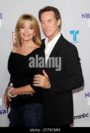 Los Angeles, USA. August 2011. 1. August 2011 Los Angeles, CA. Deidre Hall und Drake Hogestyn NBC Universal Press Tour All Star Party im Basar des SLS Hotels © Vince Flores/AFF-USA. COM Credit: AFF/Alamy Live News Stockfoto