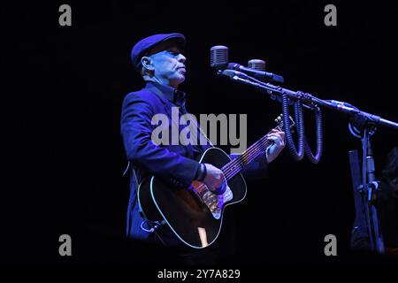 London, Großbritannien. September 2024. LONDON, ENGLAND – 28. SEPTEMBER: Matt Johnson von „The“ tritt am 28. September 2024 im Alexandra Palace in London auf. CAP/MAR © MAR/Capital Pictures Credit: Capital Pictures/Alamy Live News Stockfoto
