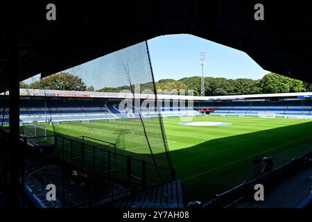 Doetinchem, Niederlande. September 2024. DOETINCHEM, 29.09.2024, de Vijverberg Stadium, Niederländisch Keukenkampioen divisie, Saison 2024-2025. De Graafschap - Vitesse. Stadion vor dem Spiel Credit: Pro Shots/Alamy Live News Stockfoto