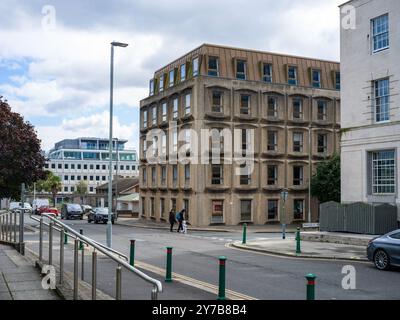 MIDLAND HAUS PLYMOUTH BRUTALISTISCHE ARCHITEKTUR BRUTALISMUS GEBÄUDE Stockfoto