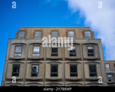 MIDLAND HAUS PLYMOUTH BRUTALISTISCHE ARCHITEKTUR BRUTALISMUS GEBÄUDE Stockfoto