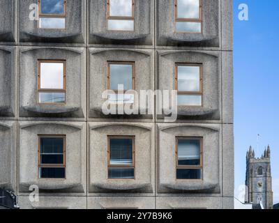 MIDLAND HAUS PLYMOUTH BRUTALISTISCHE ARCHITEKTUR BRUTALISMUS GEBÄUDE Stockfoto