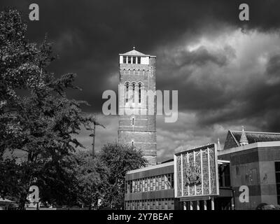 Plymouth Verschiedene Brutalistische Architektur Brutalismus Stockfoto