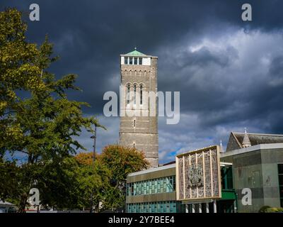 Plymouth Verschiedene Brutalistische Architektur Brutalismus Stockfoto