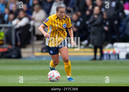 Manchester am Sonntag, den 29. September 2024. Während des Barclays FA Women's Super League Spiels zwischen Manchester City und Brighton und Hove Albion im Joie Stadium, Manchester am Sonntag, den 29. September 2024. (Foto: Mike Morese | MI News) Credit: MI News & Sport /Alamy Live News Stockfoto