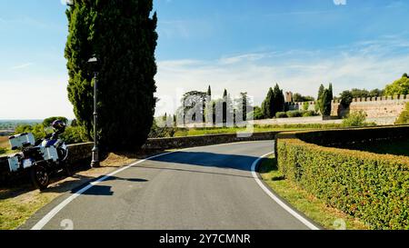 Schloss San Salvatore, Collalto, Treviso. Veneto, Italien Stockfoto